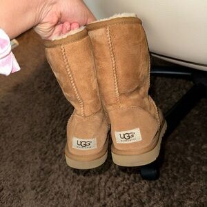 Tan Sheepskin Boots